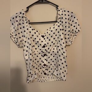 Polka dot Top
